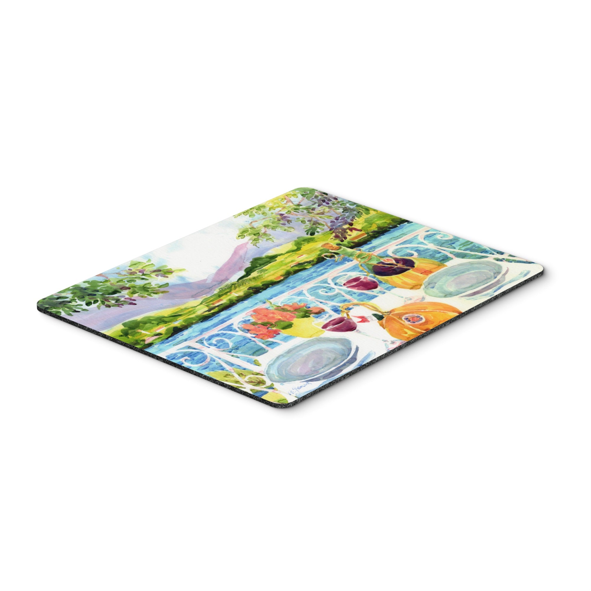 Caroline'S Treasures Afternoon Of Grape Delights Wine Mouse Pad, Hot Pad Or Trivet, Multicolor (6139Mp)
