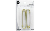 Dritz 62 Skirt/Kilt Pins, Brass Finish, 3Inch (2Count)
