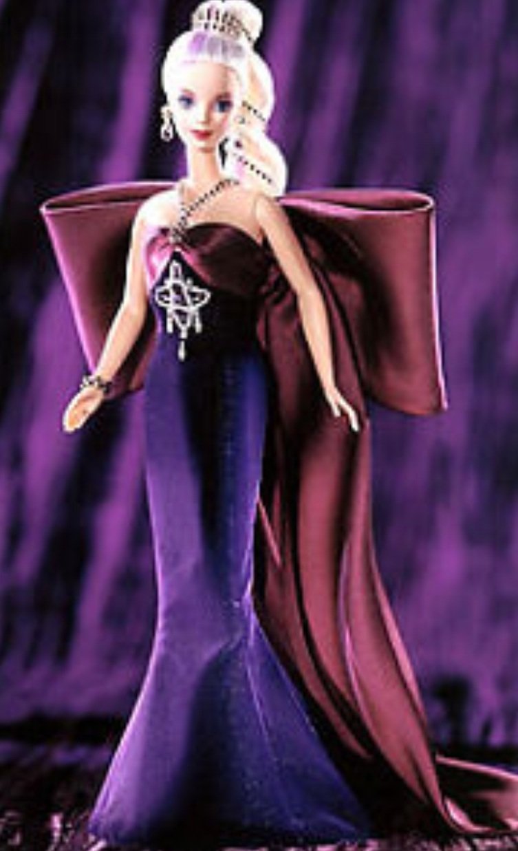 Amethyst Aura Barbie Doll by Bob Mackie