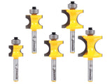 YONICO 13515q 5 Bit Bullnose Router Bit 1/4Inch Shank