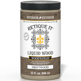 Retique It Wood'n Stain - Liquid Wood Gel Stain Interior/Exterior (32 oz (Quart), 65 Drift Wood)