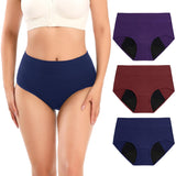 Molasus Incontinence Underwear for Women High Absorbency Period Leakproof Cotton Underwear Heavy Flow Menstrual Protective Plus 