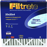 3M COMPANY DP02DC4 Filtrete Filter, 20 x 20 x 4Inch, White