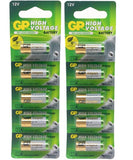 A23 12V Alkaline 23A replacement battery 23AE GP 10 Pack