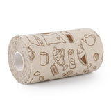 HASTHIP Microfiber Cleaning Cloth Roll, 50 Count, Reusable Washable Rags