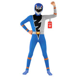 Morphsuits Blue Deco Dino Fury Kids, Blue Dino Fury Power Ranger Costume For Kids