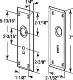 Door Excutchn Plates Brs (Pack Of 1)