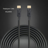 Anbear DisplayPort to Displayport Cable 6 Feet, Gold Plated Display Port to Display Port Cable 4K@60HZ Resolution(Male to Male)