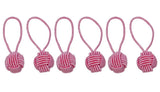HiyaHiya Yarn Ball Stitch Markers PINK (6 pack)