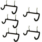 Menecor 5Pcs Pegboard Drill Holder Pegboard Double Hooks Drill Hook For Drill,Accessories Bag,Other Power Tools Etc