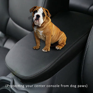 Intget Center Console Armrest Cover For Toyota Rav4 Accessories 2024 2023 2022 2021 2020 2019 Leather Middle Console Lid Cover P