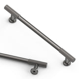 Asidrama 10 Pack 6.3 Inch(160mm) Brushed Black Nickel Cabinet pulls Kitchen Cabinet Handles, Cabinet Pulls Kitchen Cabinet Hardw