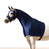 UltraFlex Horse Sleazy Slickers | Horse Protection Slinky | Dirt & Dust Defense | Pull-On Hood (Original) | Navy, Medium