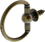 Hillman 122214 Decorative Screw Ring, No Size, Antique Brass/Brass