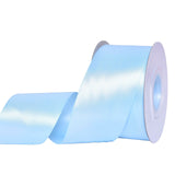 Ribest Light Blue Double Faced Satin Ribbon, 2 Inch 25 Yard Ribbon for Crafts Gift Wrapping Bows Wedding Party Decoration Bouque