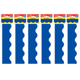 TREND Royal Blue Terrific Trimmers, 39 Feet Per Pack, 6 Packs