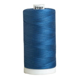 Connecting Threads 100% Cotton Sewing Thread - 1200 Yard Spool (Blue Jeans)