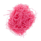 BnS Easter Basket Grass Shredded Tissue Paper Grass For Easter Decoration Hamper Filling And Gift Packaging (200 Gm) (Pink)