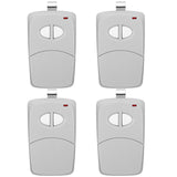 Kingdder 4 Pcs 2 Channel Gate Opener Remote Compatible with Multicode Linear MCS412001 10 Dip 300mhz Garage Door Opener Remote C