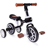 XIAPIA 3 in 1 Toddler Tricycle Gifts for 2-4 Years Old Boy with Adjustable Seat Detachable Pedal and Training Wheels, Baby Balan