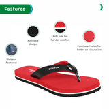 Ortho Joy Doctor Orthopedic Slippers For Women - Red,Red,7,B09FK8XJN7