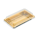 Restaurantware Sushi Containers, Pack Of 100 Plastic Disposable Rectangle Sushi Storage Containers, Sushi Containers With Lids F