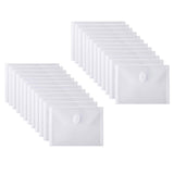 24 Pack Clear Die & Stamp Storage Bag Transparent Plastic Folders for Cutting Dies Stencil Embossing Crafts for DIY Scrapbooking