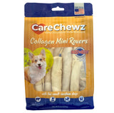 Pet Factory CareChewz Collagen Mini Rovers Dog Chew Treats - Natural Flavor, 8 oz