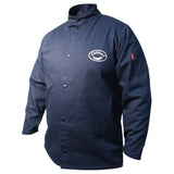 Caiman 30000 Welding Leather Jacket Navy 5XL