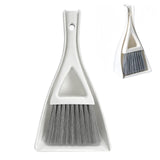 BSMstone Dust Pan Broom Brush Dustpan Mini Broom and Dustpan Combo Set, Handheld Sweeper Cleaning for Tables, Keyboards, Guinea