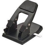 Officemate Heavy Duty 2Hole Punch, Padded Handle, Black, 50Sheet Capacity (90082), Model Number: OIC90082
