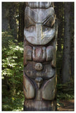 Tlingit Totem Pole, Sitka National Historical Park, Alaska-Paper Art-42,,X62,,