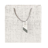 Boho Gift Bags for Occasions Perfect for Birthdays, Weddings, Parties & Festivals. (Silver, Medium set of 5)
