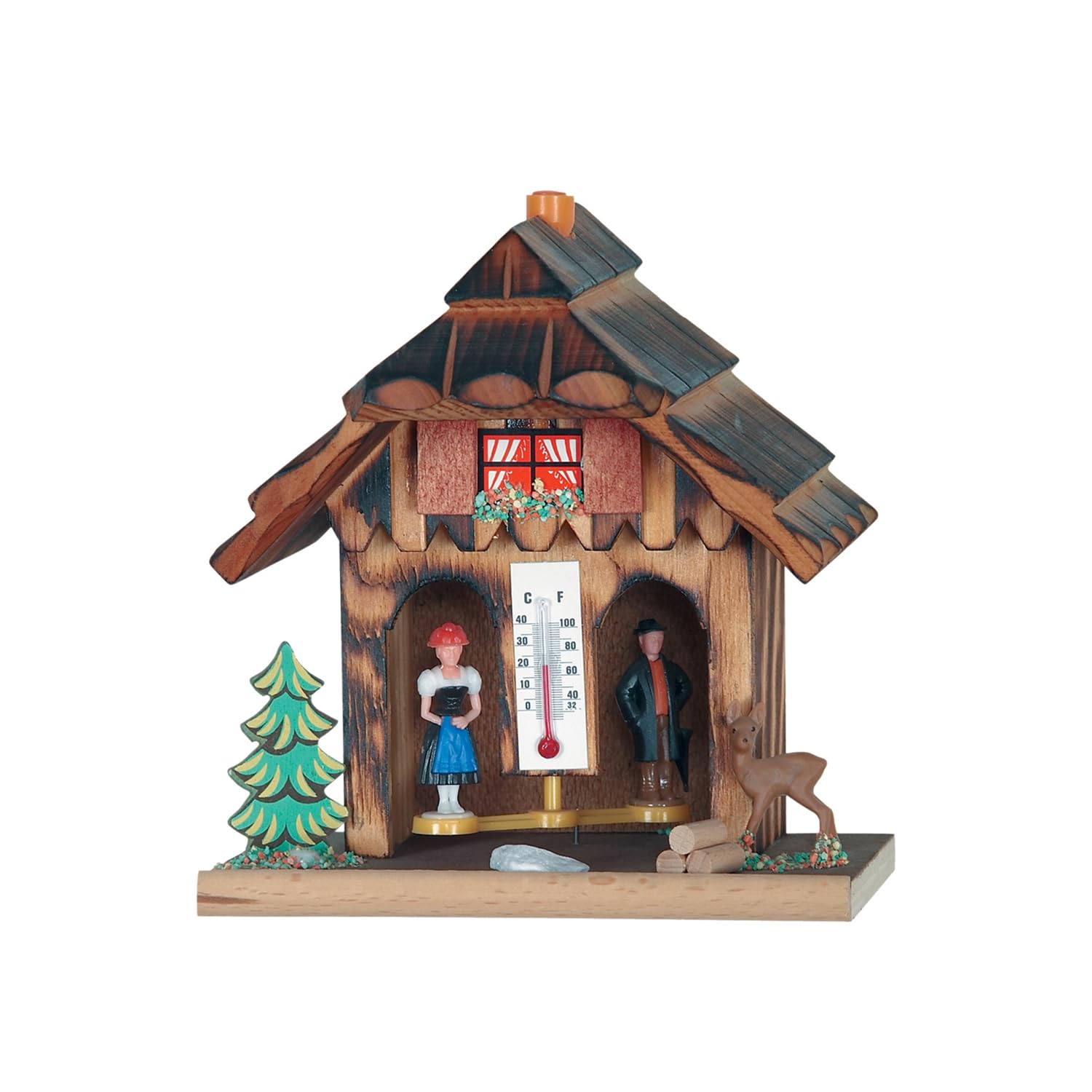 Alexander Taron Importer 90 Engstler Weatherhouse-6' H X 5.75' W X 4' D, Full, Brown