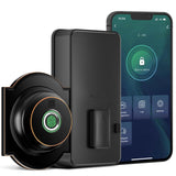 GeekTale Fingerprint Deadbolt with App, Smart Deadbolt Lock for Front Door, Keyless Entry Door Lock, Biometric Dead Bolt, Electr