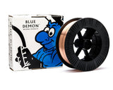 Blue Demon ER70S6 X .035 X 33 LB MIG/GMAW Carbon Steel Welding Wire, All Position, Low Spatter, Formulated to Provide Porosity-F