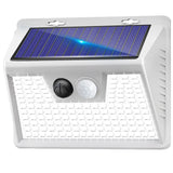 Solar Lights Outdoor 1 Pack, 140LED/3 Modes Motion Sensor Lights Solar Powered, Wireless IP65 Waterproof Solar Wall Lights Outdo
