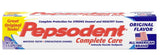 Pepsodent Complete Care Toothpaste Original Flavor 5.5 oz (Pack of 24)
