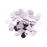 ATORSE 130 Pieces Round Loose Sequins DIY Flat Sequin Paillettes for Jewelry Making Silver
