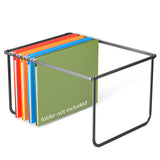 Fun storage 1 Pack Legal and Letter Size Hanging File Folder Frame Desk Organizer Destop Hanging File Frame, Hanging Folder Hold