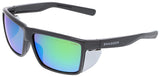 MCR Safety SR22BGZ Swagger SR2 Series Safety Glasses with Thermo Plastic Rubber Nose Pads and Detachable Side Shields, Charcoal 