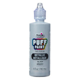 TULIP Puff Paint Metallic Silver 4 Fl Oz (Pack of 1)