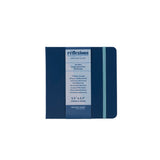 Creative Mark Hard Leather Bound Field Sketch Book [48 Pages 5.5 x 5.5] with Elastic Strap, Ideal for Artist, Micro Perforate