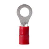 Ancor 210235 Marine Grade Electrical Nylon Insulated Double Crip Funnel Entry Ring Terminals with Insulation Grip (8Gauge, Size