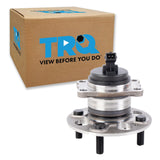 TRQ Rear Left Right Wheel Hub Bearing Assembly Driver Passenger Side Compatible with 2018-2022 Hyundai Accent 2018-2021 Kia Rio