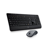 Logitech MK520 Wireless Keyboard and Mouse Combo - Black/Grey