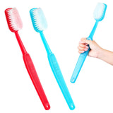 Ireer 2 Pieces Giant Toothbrush Prop Large Toothbrushes Big Brush Oversized Gag Novelty Toys for Costume Take Picture Comedy Par