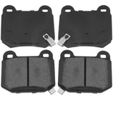 AUTOMUTO D961 Ceramic Brake Pads Kits, Rear Brake Pads Set fit For 2010-2015 For Chevrolet Camaro