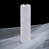 White Tulle Fabric Rolls 54 Inch by 10 Yards Fabric Tulle Bolt for Wedding Christmas Decorations Gift Wrapping Garden Netting DI
