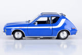 Motormax 1974 Amc Gremlin X 1:24 Scale Diecast Model Forgotten Classics Series 79045 Blue